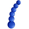 CHRYSTALINO Gode en verre Planets Bleu 18 x 4.3 cm